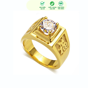 NHẪN NAM CAO CẤP – KHÍ CHẤT ĐÀN ÔNG THỰC THỤ nhẫn nam titan không gỉ  nhẫn titan nam không đen nhẫn nam đeo không dị ứng -Người Đẹp Vì Lụa