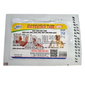 BIO FEATHER CARE - Bột Bổ Sung Vitamin Chống Rụng & Dưỡng Lông Chó Mèo