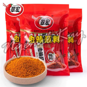 Cuihong Spicy Dipping Powder - Bumbu Cabe Kering Sichuan - Cuihong Sichuan Dry Chili Dipping Powder - Bubuk Cabe Tabur - Cocolan Shaokao/Hotpot 100g 翠宏 香辣蘸料 四川干碟