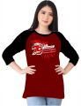 Kaos Atasan Wanita lengan 3/4/ Kaos raglan Wanita Dirgahayu ke79 / Kaos Cewek/ Kaos Oblong/ Baju Kaos Tshirt/ Tshirt wanita/ Tshirt cewek. 