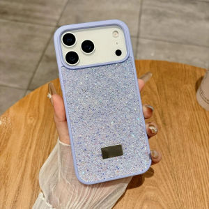 For iphone 17 Pro Max Case fashion Bling Glitter Back Cover case for iphone 16 15 14 13 12 Pro Max 17Plus shell