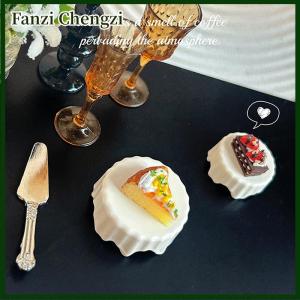 Fanzi 3Pcs Doll Accessories Girls Toy 1 12 Scale Miniatuare Dollhouse Cake Stand Dessert Decoration Dish