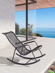 Summer Rocking Chair Home Rocking Chair Adult Leisure Chair Elderly Lazy Balcony Leisure Recliner Rattan Chair Rattan Single