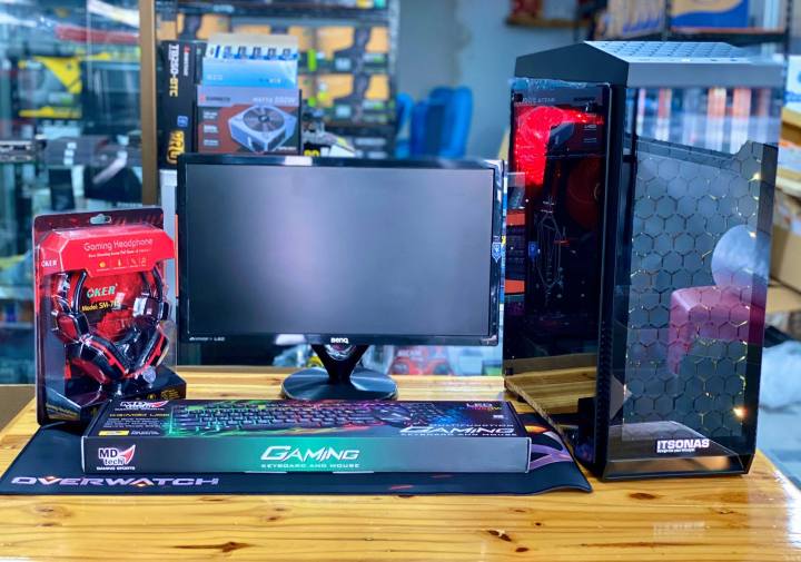 คอมแรงๆเล่นเกมส์ PUBG GTAV ทำงานตัดต่อ ครบชุดพร้อมใช้แถมหูฟังเกมส์