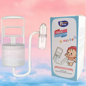AODUOYAYA Baby Nasal Aspirator Manual Suction Snot Sucker for Newborns Relieves Stuffy Nose Easy Clean