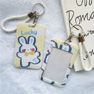 DYT Cartoon Student Supplies Badge Bus Card Cover Case Business Card Holder Credit Card Holders Bank ID Holders