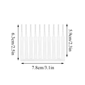 20pcs/Set Shower Head Cleaning Brush Gap Hole Anti Clogging Cleaning Brush Shower Nozzle Pore Cleaning Brush