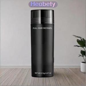 Heabety  30g Hair Building Fiber Spray Head Design Adglamful Fullness Solution for Thinning Hair Instant Root Touch Up for Daily Use
