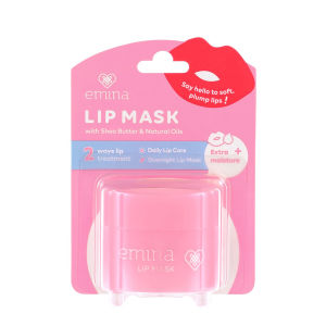 Emina Lip Mask 9gr - Masker Bibir Mencerahkan Menghaluskan dan Melembabkan emina