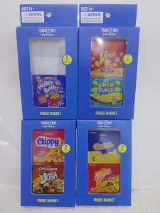 Complete Set ToyRus Authentic Merch Ref Magnet of 7 Chippy Mang Juan Roller Coaster Nova Piatos V Cut Chiz Curls