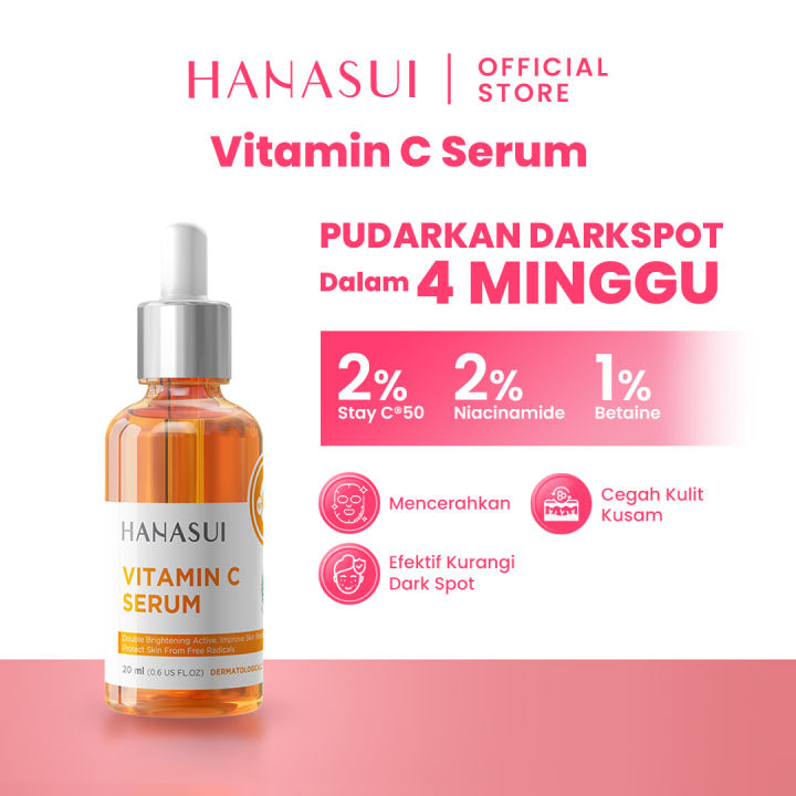 Hanasui Vitamin C New Look & Improved Formula | Lazada Indonesia