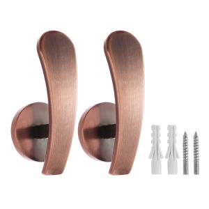 W0AGZ4J2 Durable Practical Modern Curtain Holder Curtain Holdback Mounted Metal Hooks Wall Hanger
