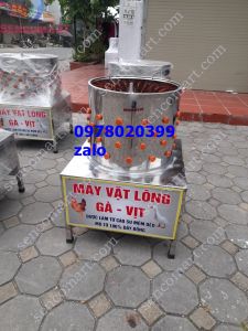 Máy vặt lông gà vịt  phi 60  vặt sạch lông tới 95%