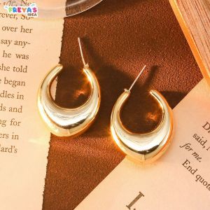 FR-K193 Anting Hijab Setengah Bulat Aksesoris Perhiasan Wanita Korean Style / Anting Korea Wanita