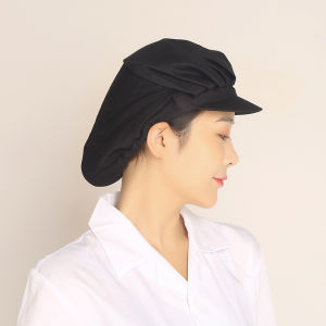 MLADEN Chef Hat Dustproof Workshop Catering Hat Food Factory Work Hat Dust-proof Breathable Canteen Work Hat