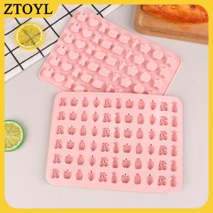 ZTOYL 1 cái các loại Sugarcraft Silicone khuôn DIY Gummy động vật kẹo mềm sô cô la kẹo Khuôn bánh nhựa nghệ thuật Baking trang trí nội thất công cụ