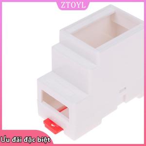 🎀ZTOYL✨ 1PC Din Rail PLC Hộp nối nhựa điện tử hộp dự án trường hợp 4 màu sắc 88x37x59mm 35-Rail gắn cụ nhà ở