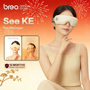 🔥Breo SeeKE Eye Massager Heated Eye Massager for Migraines Relief Soothing Relax Eyes