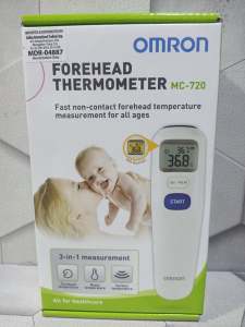 Non Contact Omron Forehead Thermometer MC-720
