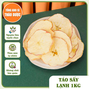 Táo mỹ thái lát sấy lạnh 1kg không tẩm đường pha trà detox hầm canh bổ phế thanh nhiệt