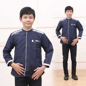 Baju koko anak usia remaja smp lengan panjang
