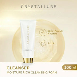 Crystallure Moisture Rich Cleansing Foam 100ml