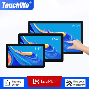 TouchWo 8 to 32" Capacitive Multi-Touch Screen Monitor 16:9 Touchscreen Monitor 1920 × 1080P Built-in Speakers USB VGA& HDMI Ports Multimedia CCTV POS Medical ป้ายดิจิตอล Displays and Player for โฆษณา HospitalMall