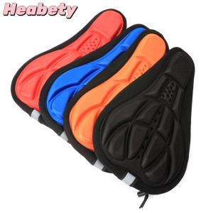 Heabety Soft 3D Padded Cycling Bicycle MTB Bike Seat Cover Cushion Sponge Foam Comfortable saddles Mat Cushion Bicycle Accessory