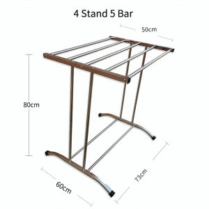 IRO Multi-Functional Towel Rack Bathroom Towel Rack Iron Floor Vertical Balcony Clothes Rack Rag Rack