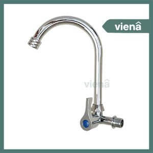[ VIENA ] Kran Cuci Piring Keran Dapur Keran Angsa Kran Sink 117-V2 Anti Karat Engkol