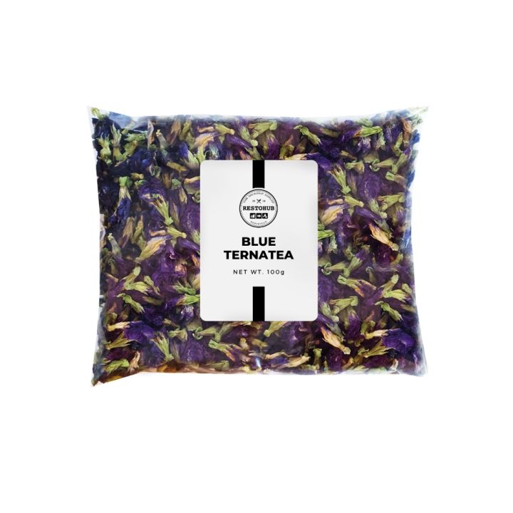 Restohub Dried Blue Ternatea / Organic / Blue Butterfly Pea Tea (100g ...