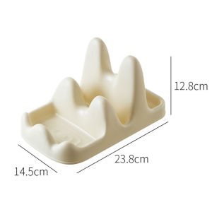 Multi-Purpose Pot Lid Holder – Pan & Pot Cover Lid Rack Stand Spatula & Tableware Storage Rack Kitchenware Organizer for Countertop Space Saving Kitchen Storage Tool-152c4c8b