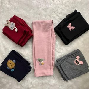 Lejing Anak Perempuan Kai Ji Li Premium Usia 3 bulan-12Tahun/ Lejing Anak-anak Bahan Katun Strech Yang Nyaman Dipakai/ Celana Lejing Anak Cewek Usia TK dan SD/ Bawahan Anak Perempuan Dengan Model Terbaru Harga Terjangkau