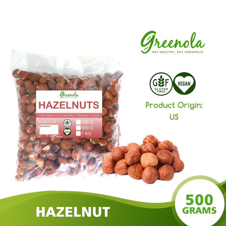 Greenola Hazelnuts (Wholesale) 250g | 500g | Lazada PH