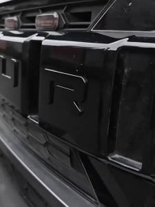 Fit for JETOUR Traveler T2 2023-2025 Automobile ABS Bright Black Grille Letter Marking Sticker Auto Exterior Decoration Parts
