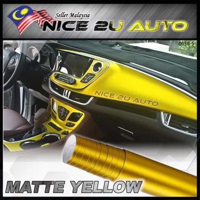 Car Vehicle 30x152cm Color Matte Chrome Vinyl Wrap Film Car Sticker Decals