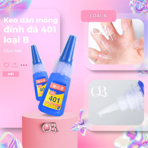 Keo 401 - keo dán móng keo đính đá Hàn Quốc 20g (keo lỏng)