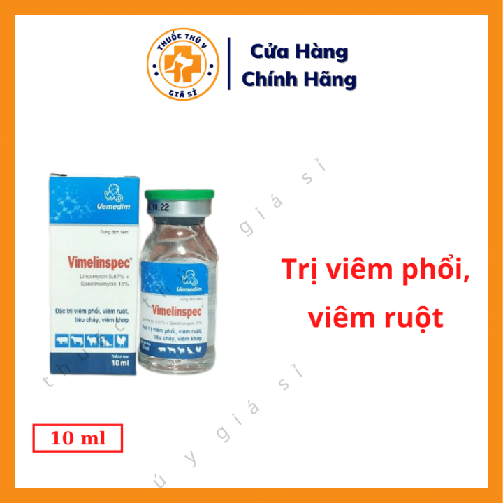 "Hoàn tiền đến 10%" Vemedim Vimelinspec 10ml - Dùng Cho Bệnh Viêm Phổi ...