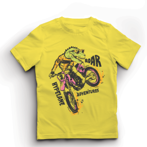Baju Kaos Distro Anak Laki Laki Gambar Motor Dinosaurus Import Usia 1 - 10 Tahun - Hypelane Kids
