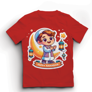 Baju Kaos Distro Anak Laki Laki Lebaran Ramadhan Karakter Cowok Muslim Keren Import - Hypelane - DTF