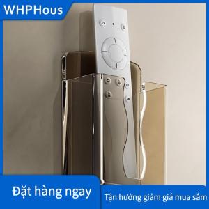 WHPHous Điều Hòa Không Khí Từ Xa Chủ Phổ Trắng Treo Tường Hộp Lưu Trữ Điều Khiển Từ Xa Chủ Điện Thoại Sạc Bracket Chủ