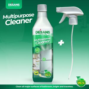 DESANS Bathroom Cleaner Spray – Powerful Toilet Tiles Glass & Floor Stain Remover