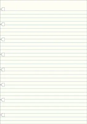 Filofax A5 Notebook refill - ruled paper white by (UK edition paperback)
