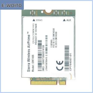 【E-WOITD】 1ชุดการ์ด4G 300Mbps WWAN EM7455ไร้สาย1103582 fdd tdd LTE Cat6 NGFF M.2โมดูล4G สำหรับแล็ปท็อปและเราเตอร์4G