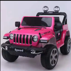 JEEP Rechargeable Ride on Car for Kids LT 598 New Trending Affordable Toy Car for Boy Girl with Remote Control Leather Seats Music Off-Road Car Perfect for Gifts