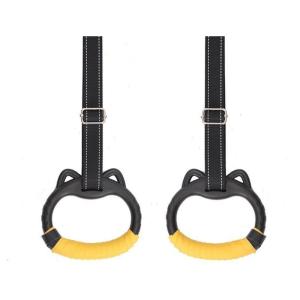 1 cặp thể dục trong nhà thể dục dụng cụ nhẫn tập luyện toàn thân tay cầm không trơn với vòng tập thể dục nhanh chóng thiết lập nhà dụng cụ thể dục