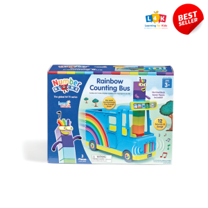 [อายุ 3+] นัมเบอร์บล็อก เรนโบว์ พร้อมรถบัส (Numberblocks : Rainbow Counting Bus) [Learning Resources]