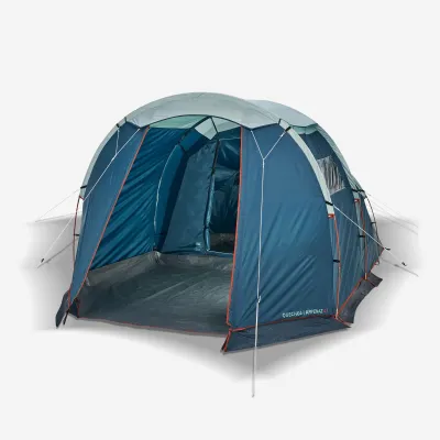 Decathlon Camping tent with poles - Arpenaz 4.1 - 4 Person - 1 Bedroom
