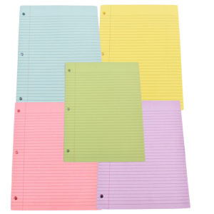 Binder Notebook 3-Hole Loose Leaf Notebook For College Spiral Refillable Notepad School Supplies