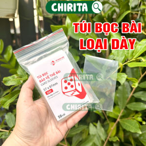 Túi Bọc Bảo Vệ Bài LOẠI DÀY - Sleeves Bọc Thẻ Bài Ma Sói Mèo Nổ Uno Photocard Boardgame Chirita